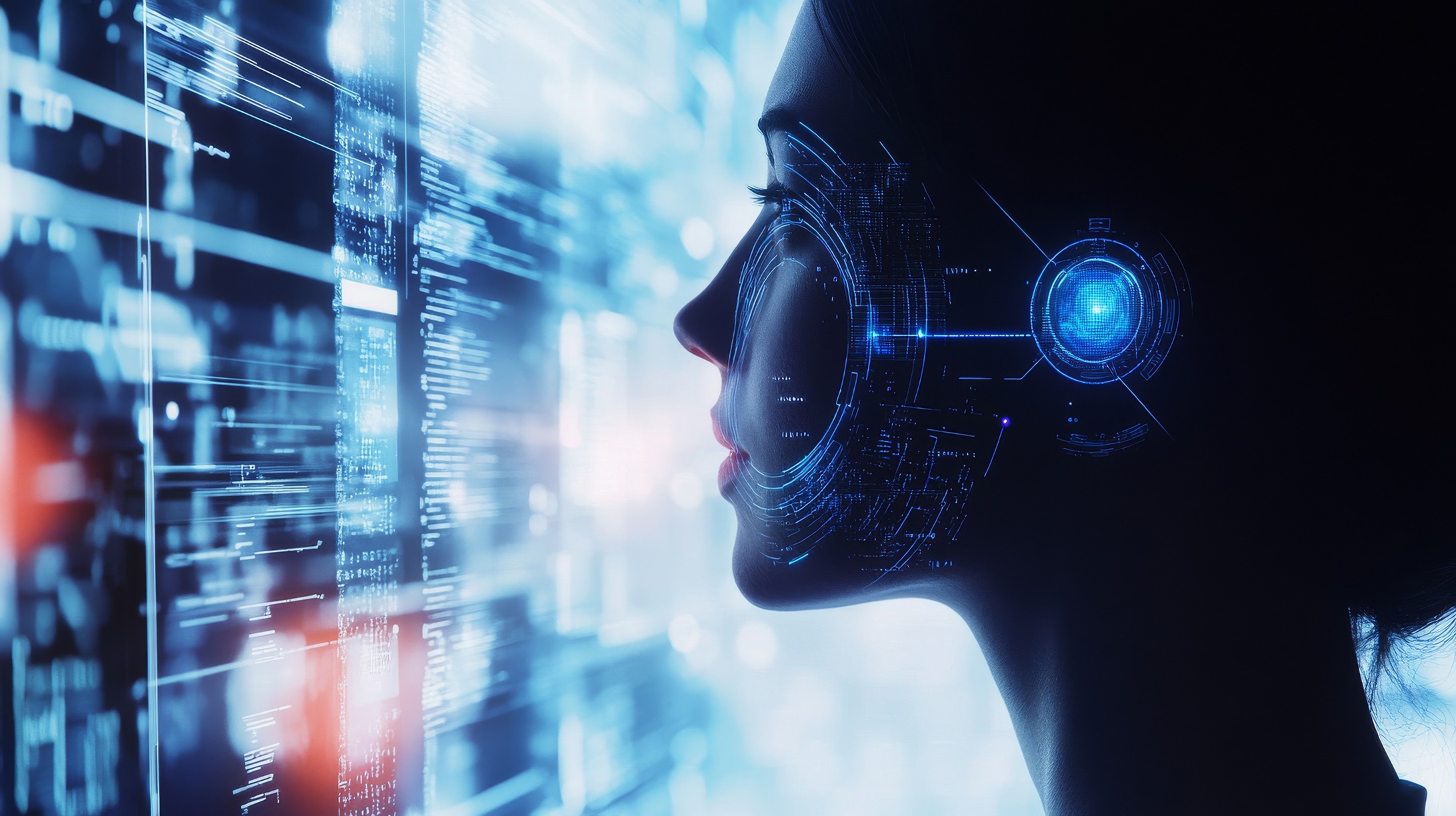 Voice waveform / AI call dashboard
